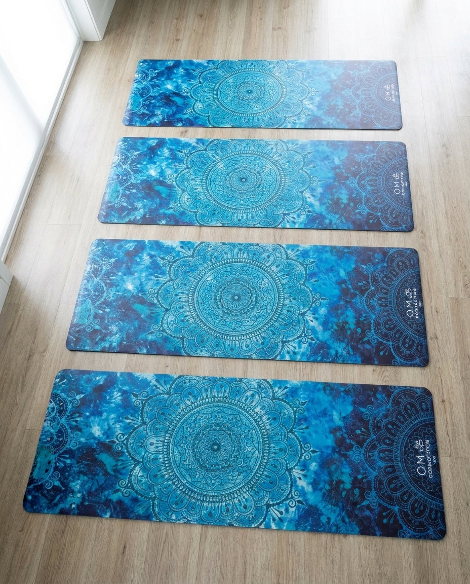 🧘‍♀️ PACK Sala de Yoga x4 — Mats PU Parsva + Cintas