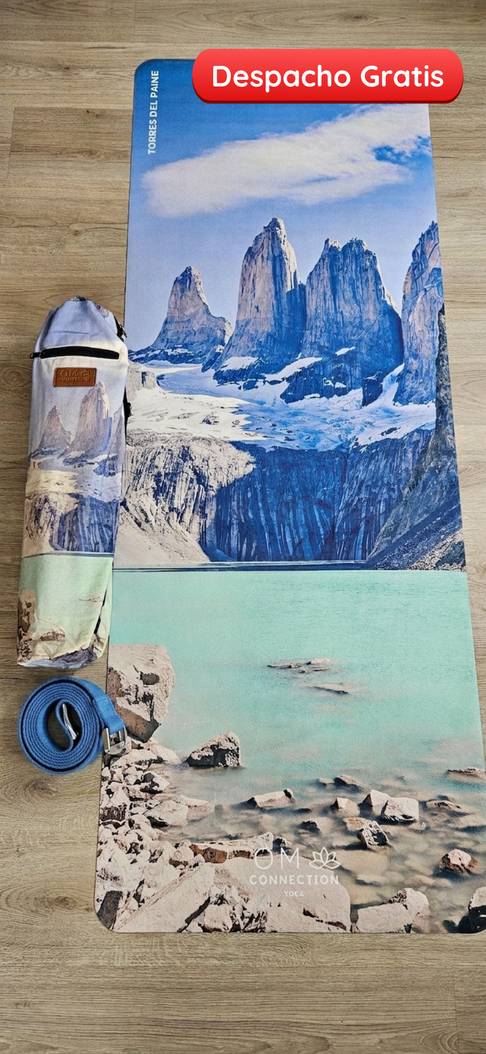 🎁 Kit Viajera — Mat Travel Torres + Bolso Porta Mat + Cinta Porta Mat