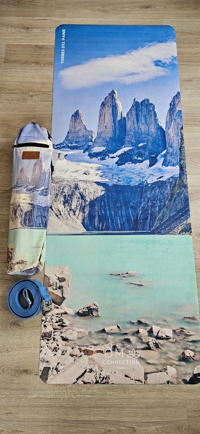🎁 Kit Viajera — Mat Travel Torres + Bolso Porta Mat + Cinta Porta Mat